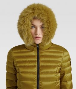 REFRIGIWEAR – Mead Fur Jacket Donna Oro