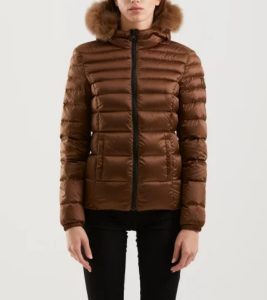REFRIGIWEAR – Mead Fur Jacket Donna Marroncino