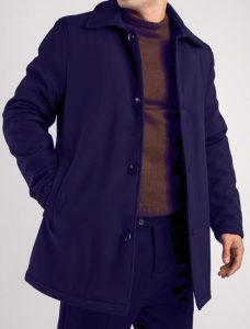 OVER/D – Trench Imbottito Uomo Blu