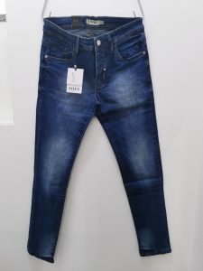 OVER/D – Jeans Uomo 5 Tasche Slim Super Skinny Blu