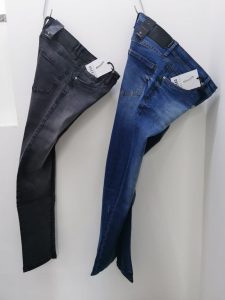 OVER/D – Jeans Uomo 5 Tasche Slim Super Skinny Blu