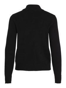 VILA – Pullover a Maglia Donna High Neck Nero