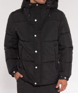 OVER/D – Giubbotto Uomo Puffy Nero