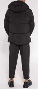 OVER/D – Giubbotto Uomo Puffy Nero