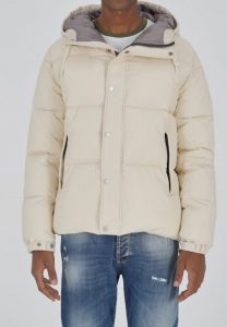 OVER/D – Giubbotto Uomo Puffy Crema