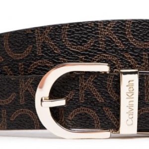 CALVIN KLEIN – Cintura da Donna Ck Must Buckle Rev 2.5 Marrone