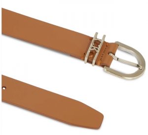 CALVIN KLEIN – Cintura da Donna in Pelle Must Ck Loop Beige