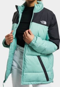 THE NORTH FACE – Giacca in Piumino Diablo da Donna Verde/Nero