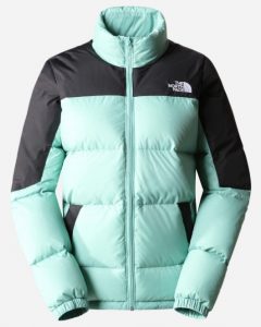 THE NORTH FACE – Giacca in Piumino Diablo da Donna Verde/Nero