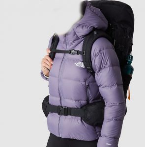 THE NORTH FACE – Giacca in Piumino con Cappuccio Hyalite da Donna Viola