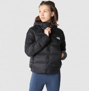 THE NORTH FACE – Giacca in Piumino con Cappuccio Hyalite da Donna Nero