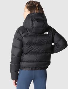 THE NORTH FACE – Giacca in Piumino con Cappuccio Hyalite da Donna Nero