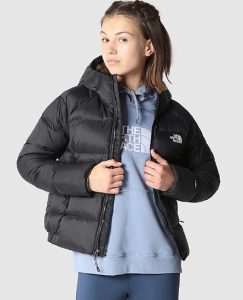 THE NORTH FACE – Giacca in Piumino con Cappuccio Hyalite da Donna Nero