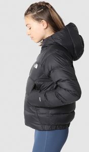 THE NORTH FACE – Giacca in Piumino con Cappuccio Hyalite da Donna Nero