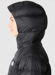 THE NORTH FACE – Giacca in Piumino con Cappuccio Hyalite da Donna Nero