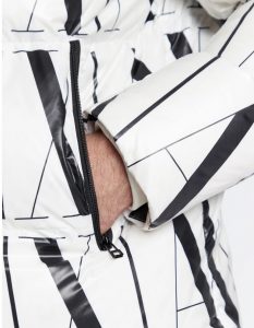 ARMANI EXCHANGE – Giacca Uomo in Denim Effetto Used Bianco