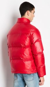 ARMANI EXCHANGE – Piumino Uomo Fullzip Icon Period Rosso