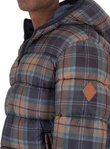 KEJO – Giubbotto Uomo 200 Grammi Reversibile Lato Unito e Lato Stampato Blu