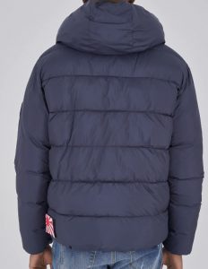 KEJO – Giubbotto Uomo 200 Grammi Reversibile Lato Unito e Lato Stampato Blu