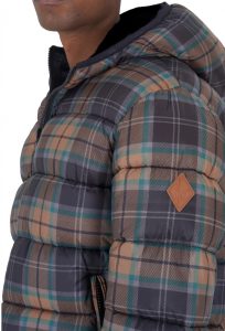 KEJO – Giubbotto Uomo 200 Grammi Reversibile Lato Unito e Lato Stampato Nero