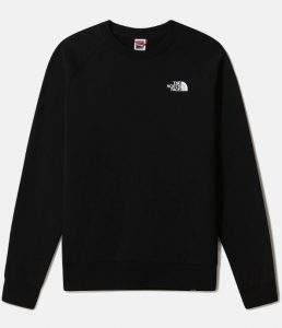 THE NORTH FACE – Felpa Uomo Raglan Red Box Crew Nera