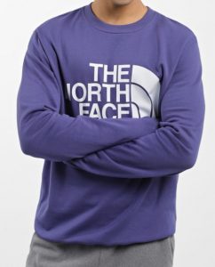 THE NORTH FACE – Felpa Standard Crew da Uomo Viola