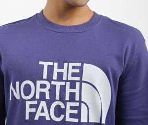 THE NORTH FACE – Felpa Standard Crew da Uomo Viola