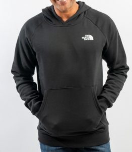 THE NORTH FACE – Felpa da Uomo Raglan Red Box Hoodie Nero