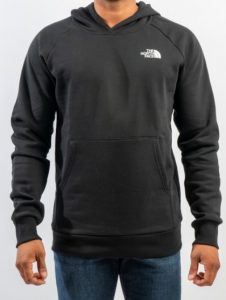 THE NORTH FACE – Felpa da Uomo Raglan Red Box Hoodie Nero