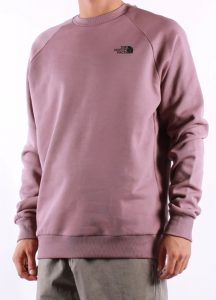THE NORTH FACE – Felpa da Uomo Raglan Red Box Crew Glicine