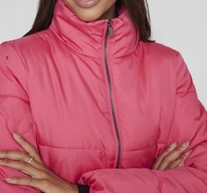 VILA – Puffer Jacket Donna Rosa Fandango