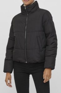 VILA – Puffer Jacket Donna Nero
