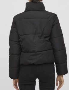 VILA – Puffer Jacket Donna Nero