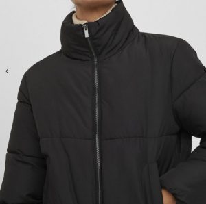 VILA – Puffer Jacket Donna Nero