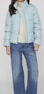 VILA – Puffer Jacket Donna Acquamarina