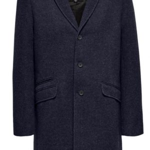ONLY & SONS – Cappotto Uomo Longline King Blu Notte
