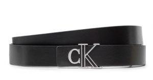 CALVIN KLEIN – Cintura da Donna Minimal Mono Hardware 25MM Nero
