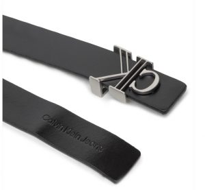 CALVIN KLEIN – Cintura da Donna Minimal Mono Hardware 25MM Nero