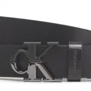 CALVIN KLEIN – Cintura da Donna Mono Hardware Split 30MM Nero