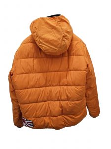 KEJO – Giubbotto Uomo 200 Grammi Reversibile Lato Unito e Lato Stampato Arancio