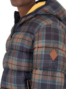 KEJO – Giubbotto Uomo 200 Grammi Reversibile Lato Unito e Lato Stampato Arancio
