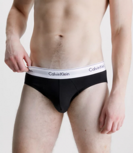 CALVIN KLEIN – Slip Uomo In Confezione Da 3 – Modern Cotton Nero