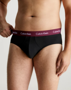 CALVIN KLEIN – Slip Uomo In Confezione Da 3 – Cotton Stretch