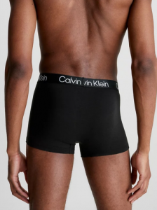 CALVIN KLEIN – Boxer Uomo Aderenti in Confezione Da 3 – Modern Structure Bianco/Nero/Grigio