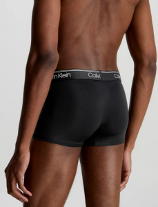 CALVIN KLEIN – Boxer Uomo a Vita Bassa in Confezione Da 3 – Micro Stretch Wicking Nero