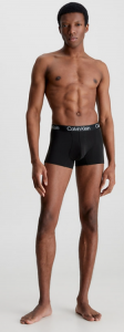 CALVIN KLEIN – Boxer Uomo Aderenti in Confezione Da 3 – Modern Structure Bianco/Nero/Grigio