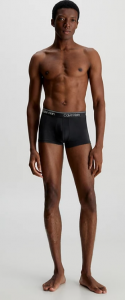 CALVIN KLEIN – Boxer Uomo a Vita Bassa in Confezione Da 3 – Micro Stretch Wicking Nero
