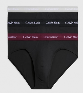 CALVIN KLEIN – Slip Uomo In Confezione Da 3 – Cotton Stretch