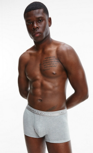 CALVIN KLEIN – Boxer Uomo Aderenti in Confezione Da 3 – Modern Structure Bianco/Nero/Grigio