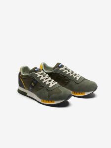 BLAUER – Scarpe Uomo Running Queens Verde Militare